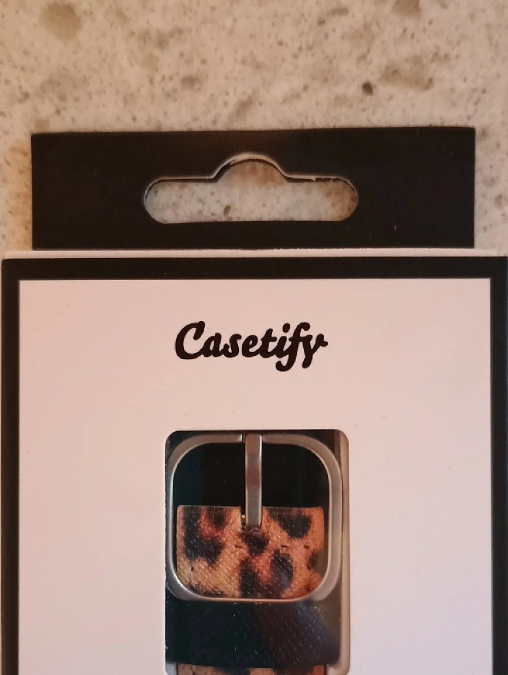 Brand New! Casetify Leopard Print Apple Watch Band 38MM- Brown, Black